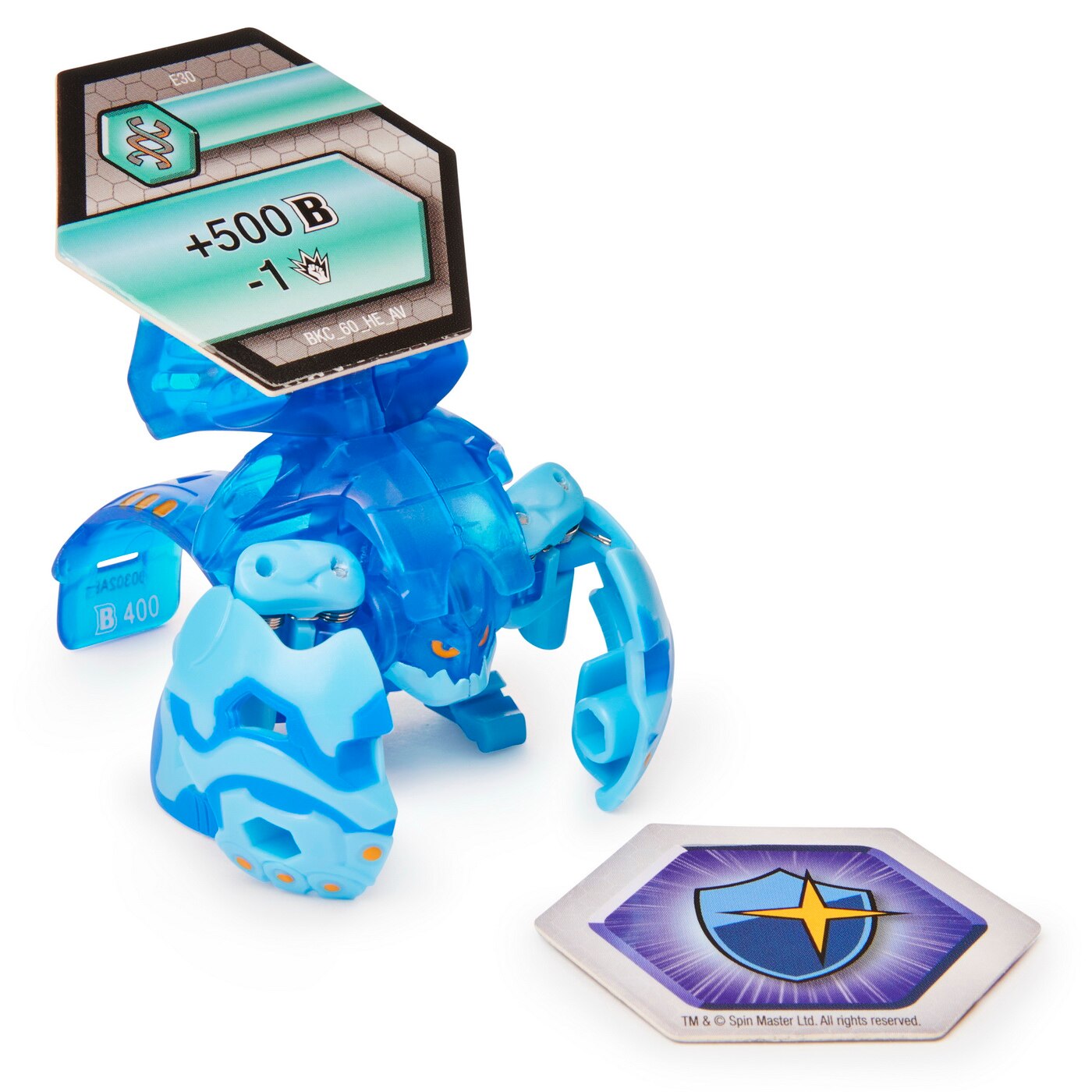 Figurina Bakugan Armored Alliance - Ultra Tretorous, cu echipament