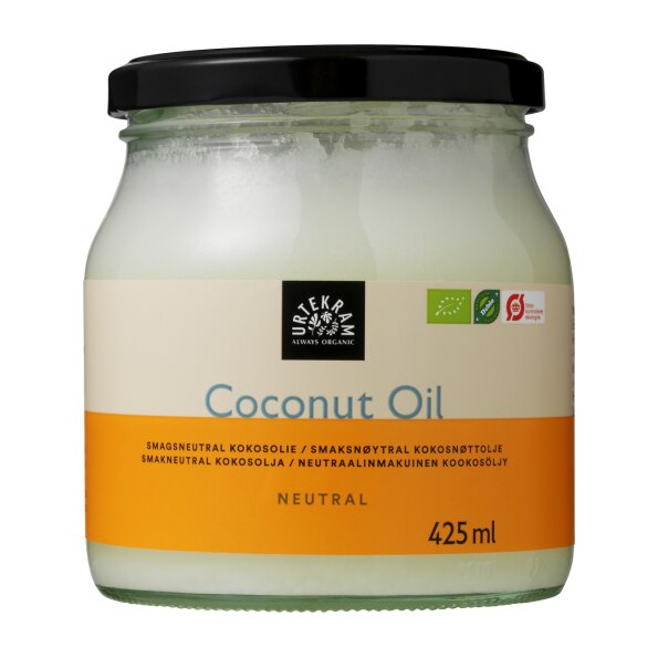 Ulei de cocos bio fara miros, Urtekram, 425ml
