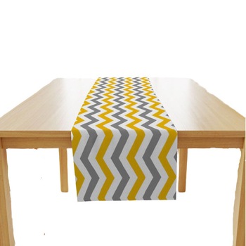 Fata de masa din poliester, Hamam, Tisho, 140 x 30 cm, Galben Fata de masa din poliester, Hamam, Tisho, 140 x 30 cm, Galben