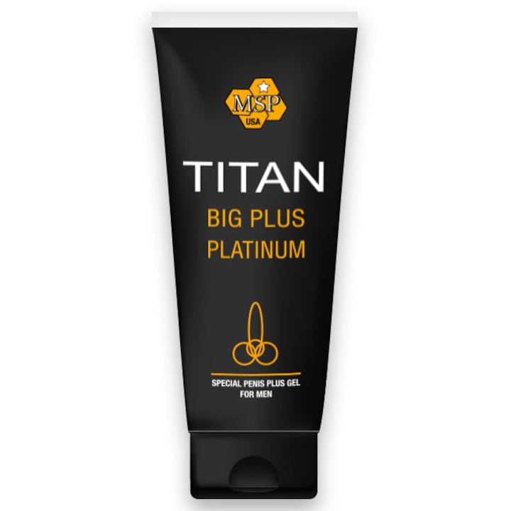 Mysexpharma USA Titan Big Plus Platinum gél, 50 ml