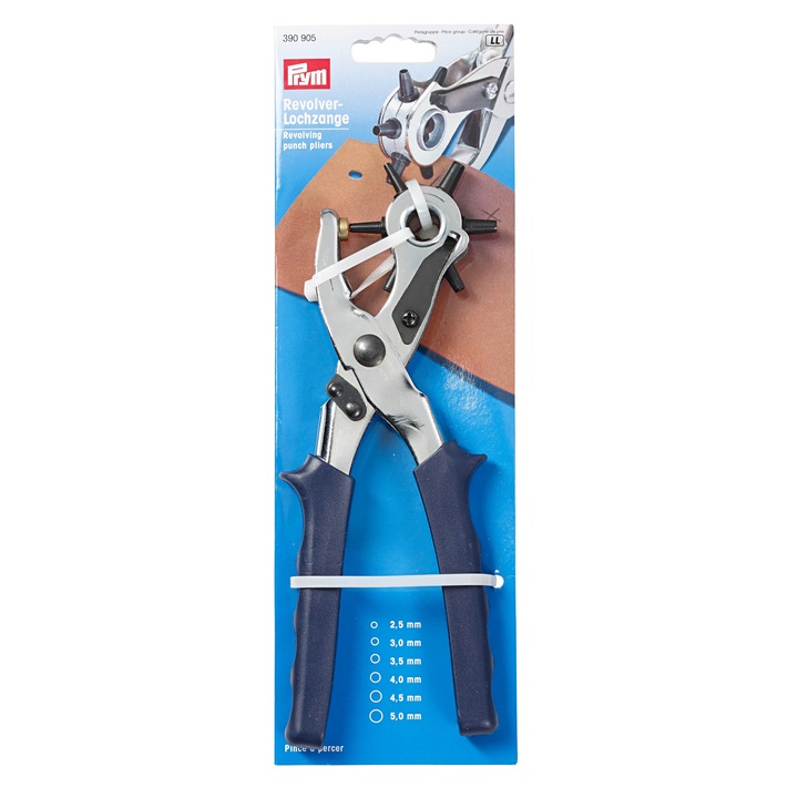 Forgatható fogó, forgatható, 6 méret 2,5 mm -től 5 mm -ig, Prym