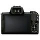 Aparat foto Mirrorless Canon EOS M50 Mark II, 24.1 MP, 4k, Wi-FI, Negru + Obiectiv EF-M 15-45mm