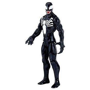 Figurina Spiderman Marvel, Hasbro, Venom, Alb / Negru, + 4 ani, 30 cm Figurina Spiderman Marvel, Hasbro, Venom, Alb / Negru, + 4 ani, 30 cm