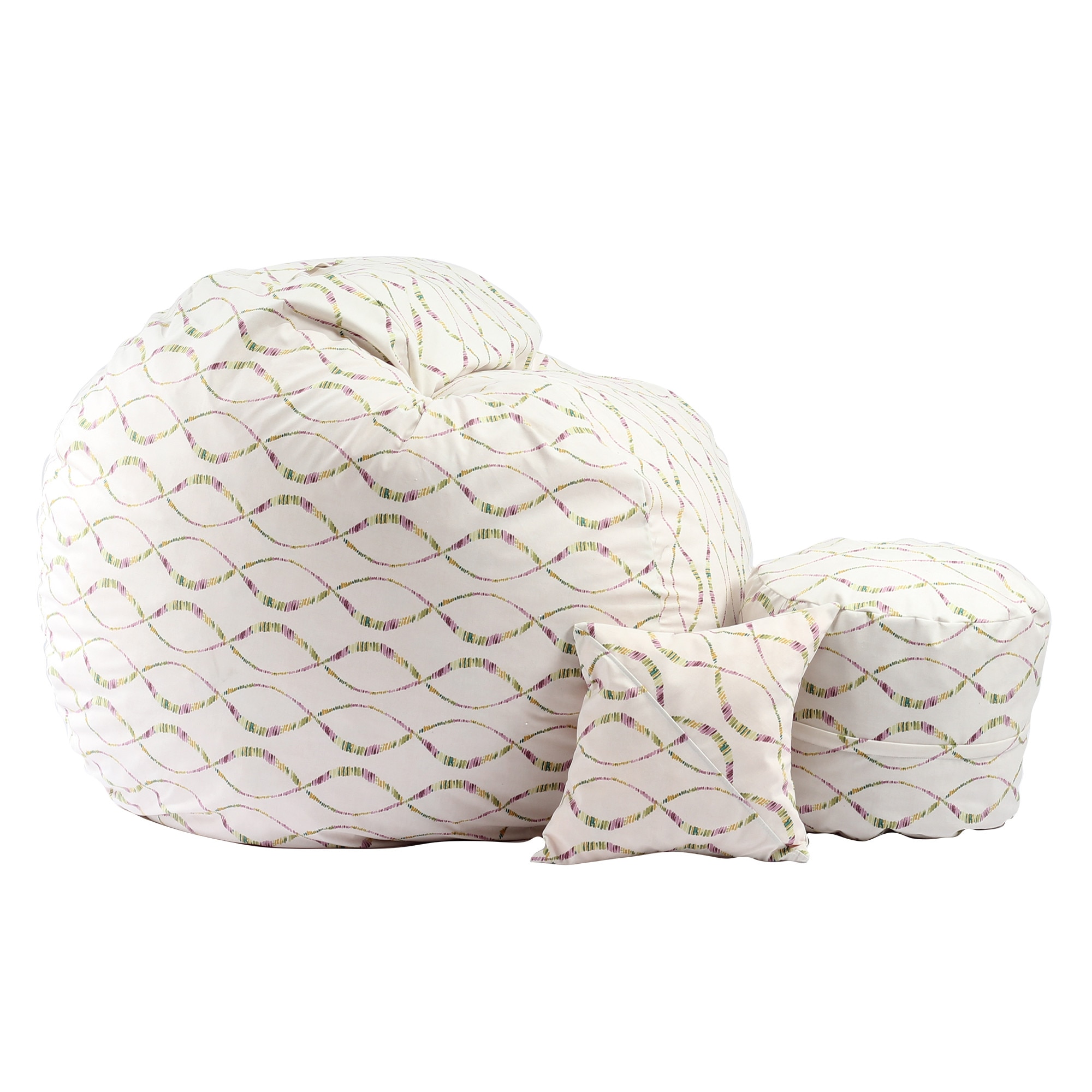 Fotoliu King Size,Otoman cu Perna decorativa, 8 Simturi (Gama Premium Textil) umplut cu fulgi de burete memory mix