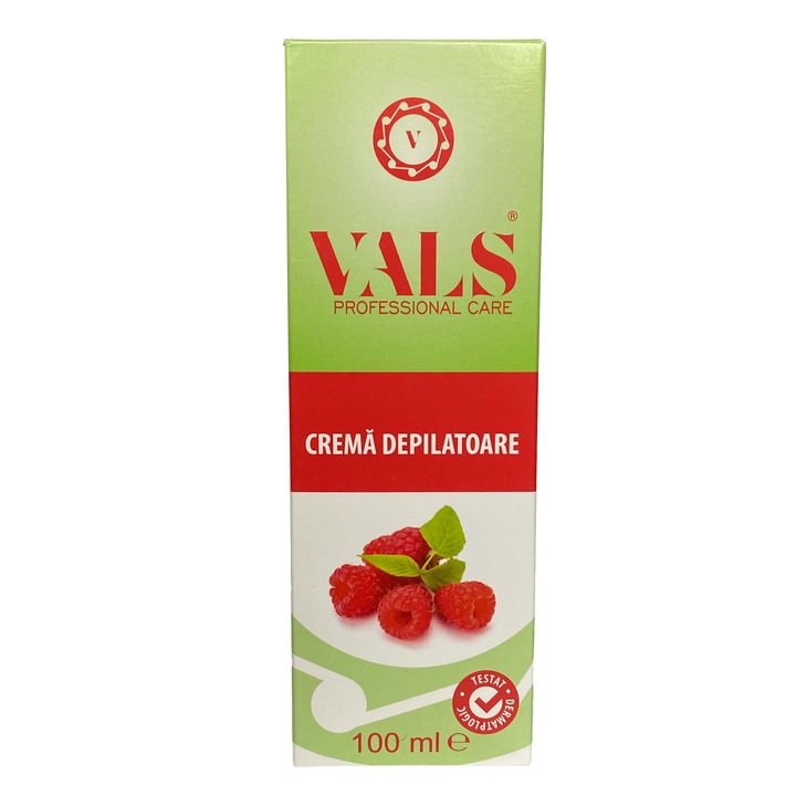 Crema depilatoare Vals, cu Unt de Shea si Fructe de Padure, pentru piele normala, 100 ml