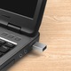 Адаптер Fixed Link, USB-C към USB-A, Алуминиев, Сив