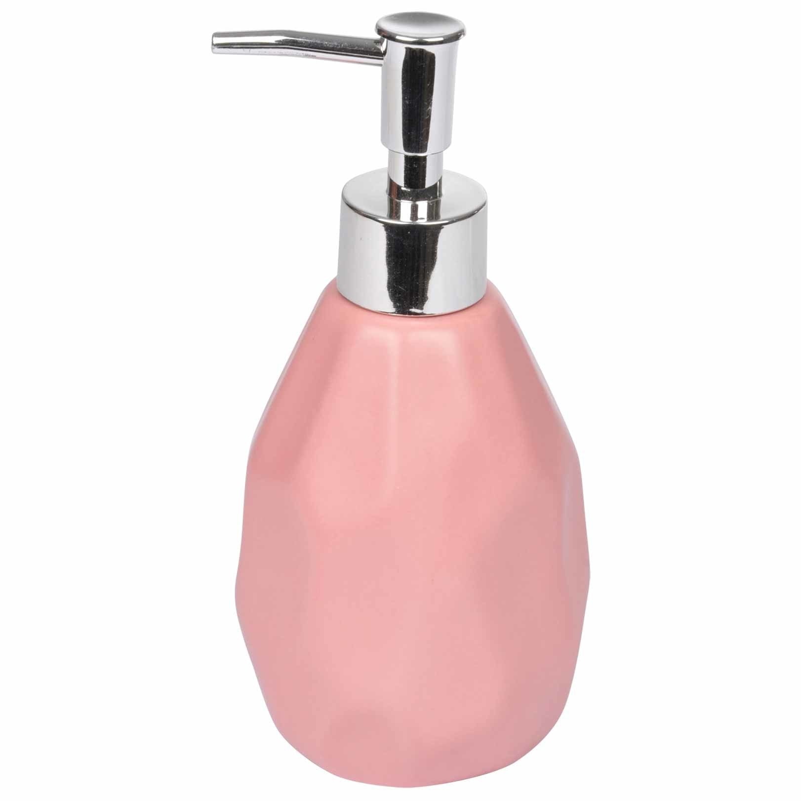 Dispenser de sapun lichid SWEET HOME, roz, 250 ml