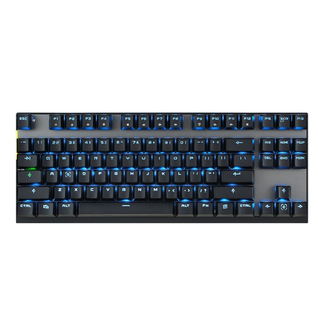 Tastatura gaming mecanica Motospeed GK82, conexiune USB si Wireless, iluminat RGB, Negru