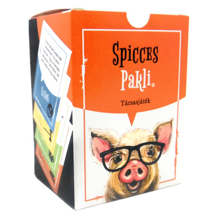 Felnőtt játék - Spicces Pakli, magyar nyelv, party kártyajáték, 3-20 játékos számára