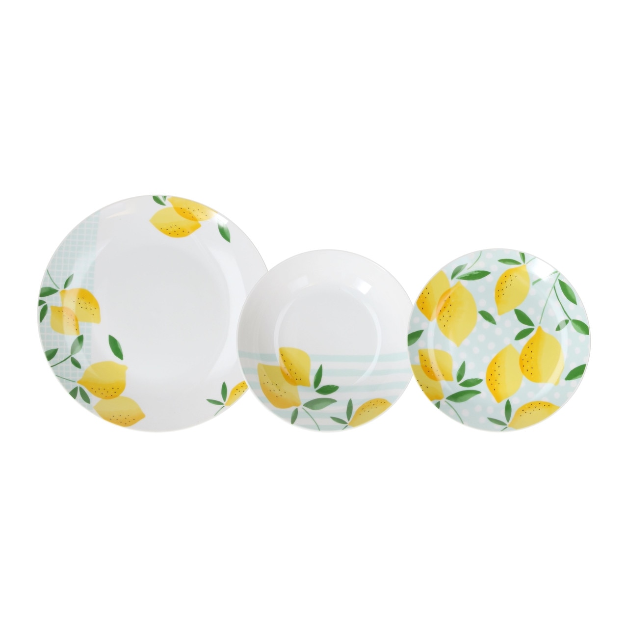 Serviciu de masa 18 piese, Tognana, Madison Panarea, portelan, multicolor