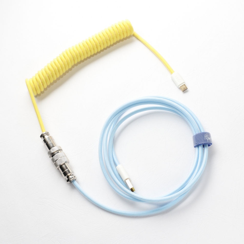 Cablu Ducky Cotton Candy Premicord Custom USB Cable, USB-A - USB-C