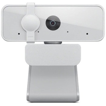Camera web Lenovo 300, Full HD 2MP, Microfoane incorporate, Cloud Grey Camera web Lenovo 300, Full HD 2MP, Microfoane incorporate, Cloud Grey