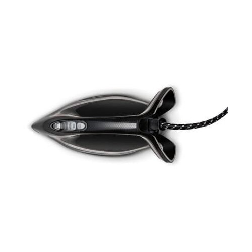 Statie de calcat cu boiler de inalta presiune Tefal Pro Express Ultimate+ GV9620E0, 2600W, 8 bari, abur variabil 0-180 g/min, jet de abur 650 g/min, abur vertical, incalzire rapida in 2 min, rezervor apa detasabil, negru