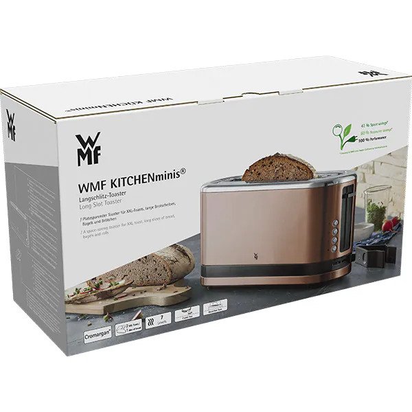 WMF KITCHENminis Long-slot toaster