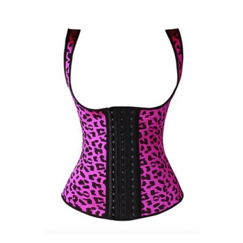 Corset FBellY Leopard Design ,tip sauna pentru slabit si modelarea taliei din neopren, cu 3 adaptori graduali pentru talie, L/XL,roz, Doty Corset FBellY Leopard Design ,tip sauna pentru slabit si modelarea taliei din neopren, cu 3 adaptori graduali pentru talie, L/XL,roz, Doty