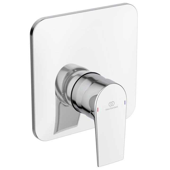 Baterie, Ideal Standard, Edge, A7123, Mecanism de inchidere Click ceramic de 47 mm, Crom