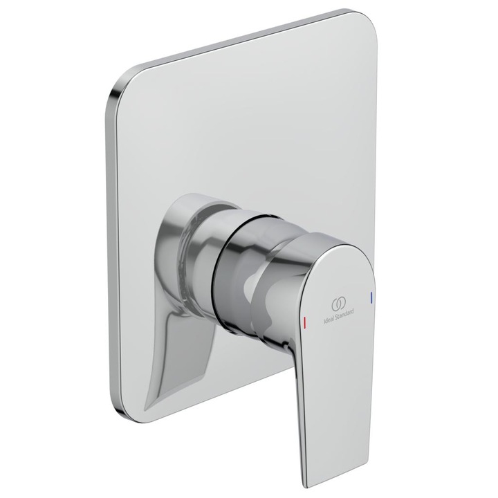 Baterie, Ideal Standard, Tesi, A6585, Incorporata, Mecanism de inchidere ceramic, 47 mm, Crom