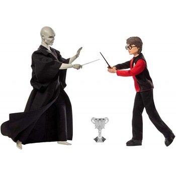 Set 2 Papusi de colectie Harry Potter & Lord Voldemort, Multicolor Set 2 Papusi de colectie Harry Potter & Lord Voldemort, Multicolor