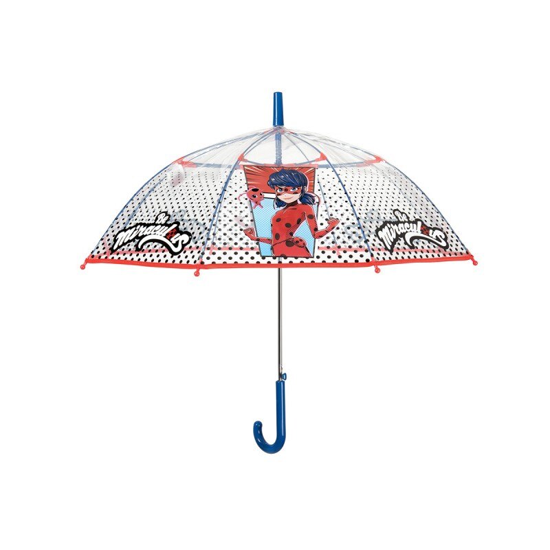 Umbrela Ladybug – Miraculous , Pentru Copii , 74cm, Multicolor
