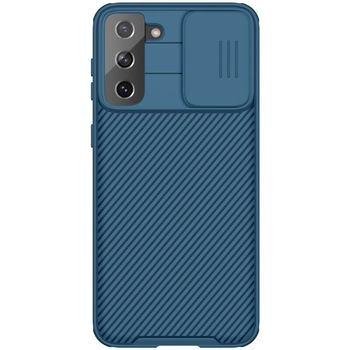 Husa protectie spate si camera foto albastru, pentru Samsung Galaxy S21 Plus 5G Nillkin CamShield Pro Husa protectie spate si camera foto albastru, pentru Samsung Galaxy S21 Plus 5G Nillkin CamShield Pro