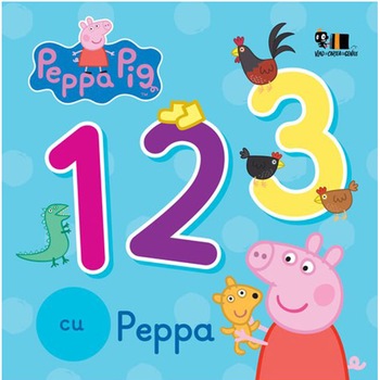 Peppa Pig: 123 cu Peppa, Neville Astley, Mark Baker Peppa Pig: 123 cu Peppa, Neville Astley, Mark Baker