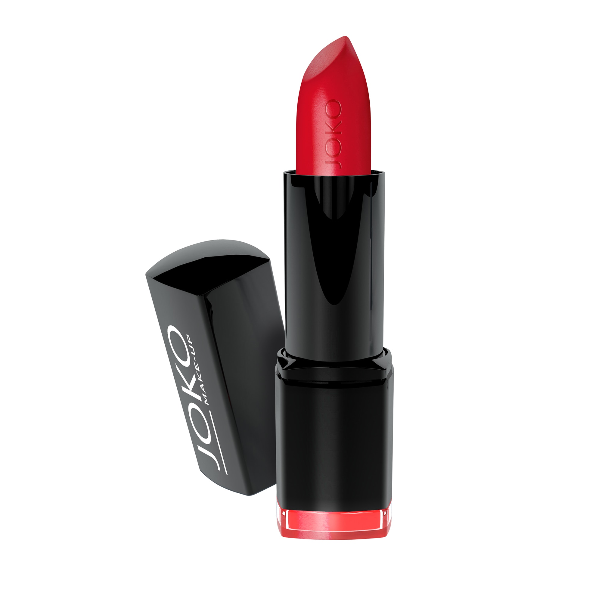 Ruj clasic hidratant JOKO cu unt de shea, 51 Red Hot