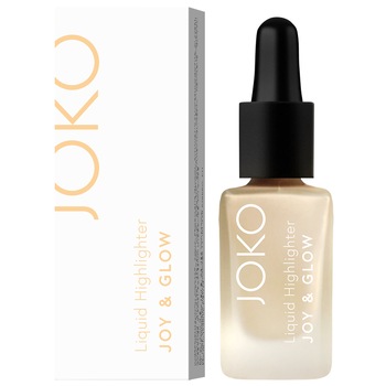 Iluminator Lichid JOKO JOY & GLOW cu aplicator, Starlight Iluminator Lichid JOKO JOY & GLOW cu aplicator, Starlight