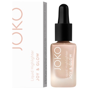 Iluminator Lichid JOKO JOY & GLOW cu aplicator, Honey Moon Iluminator Lichid JOKO JOY & GLOW cu aplicator, Honey Moon