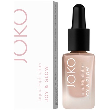 Iluminator Lichid JOKO JOY & GLOW cu aplicator, Twilight Iluminator Lichid JOKO JOY & GLOW cu aplicator, Twilight