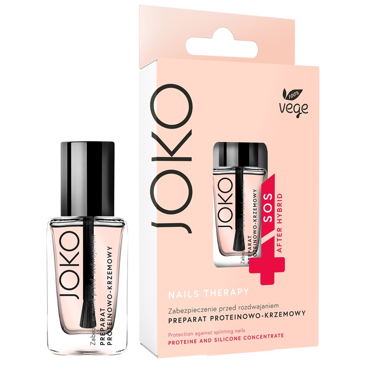 Tratament unghii JOKO 100% Vegan SOS After Hybrid, Piersica