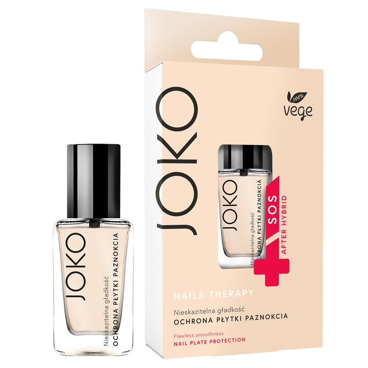 Tratament unghii JOKO 100% Vegan SOS After Hybrid, Bej