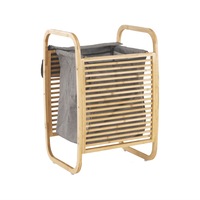 cos pentru rufe lemn de bambus  naturtextil gri 60x40x35 cm  bortis impex imagen 36_0_
0
