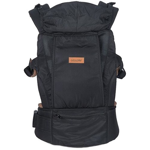 Marsupiu Coccolle Ergonomic Multifunctional 2 in 1 Gemini Negru