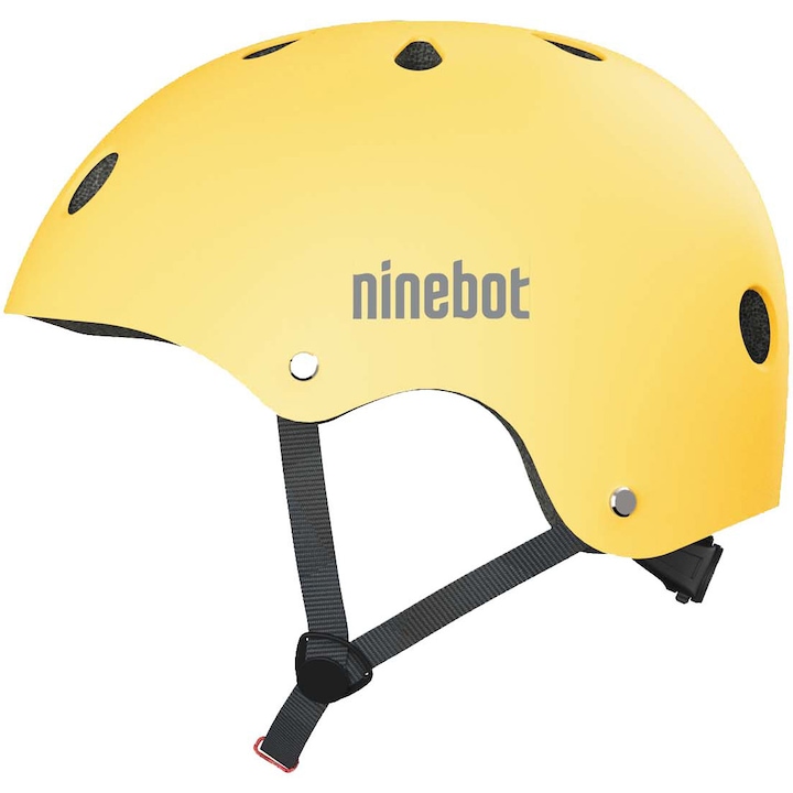 Жълта защитна каска за възрастни, обиколка 54-60 см, Ninebot by Segway