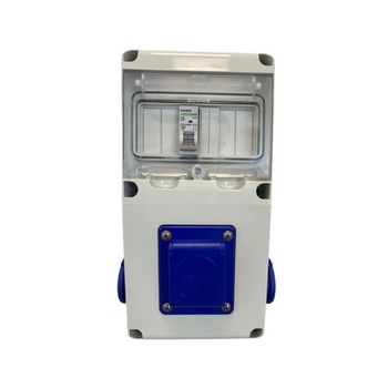 Tablou organizare santier SCAME, echipat cu sigurante, 3 prize suko Tablou organizare santier SCAME, echipat cu sigurante, 3 prize suko