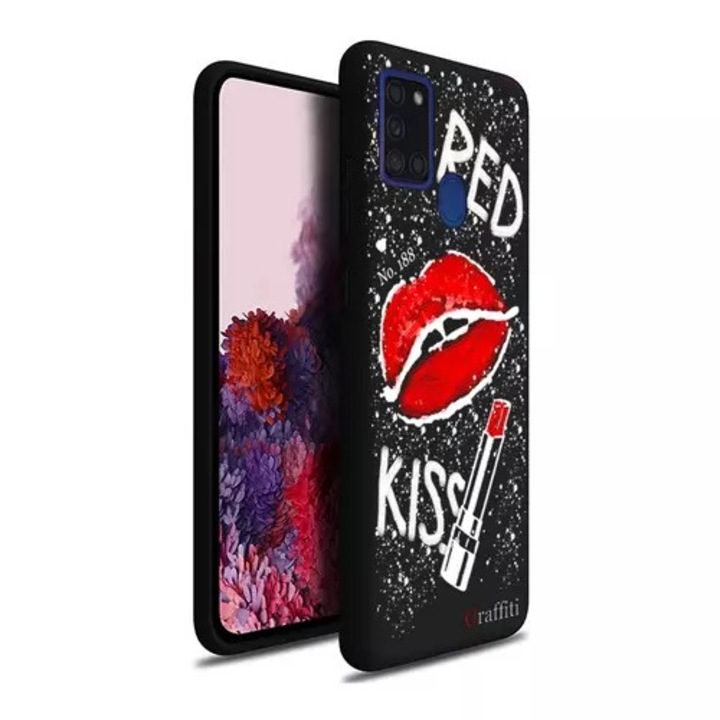 Telefontok Samsung Galaxy A21s - Graffiti No.188 mintás szilikon tok