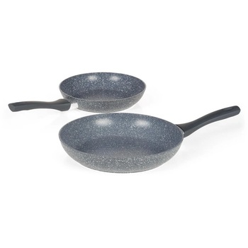 Set 2 tigai, aluminiu, gri, 24/28 cm Set 2 tigai, aluminiu, gri, 24/28 cm