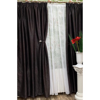 Set doua draperii 140X245cm si perdea 300X245cm by Liz Line-SDP59 Set doua draperii 140X245cm si perdea 300X245cm by Liz Line-SDP59
