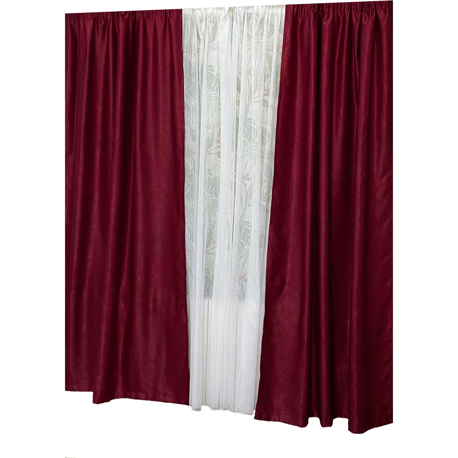 Set doua draperii 140X245cm si perdea 300X245cm by Liz Line-SDP69