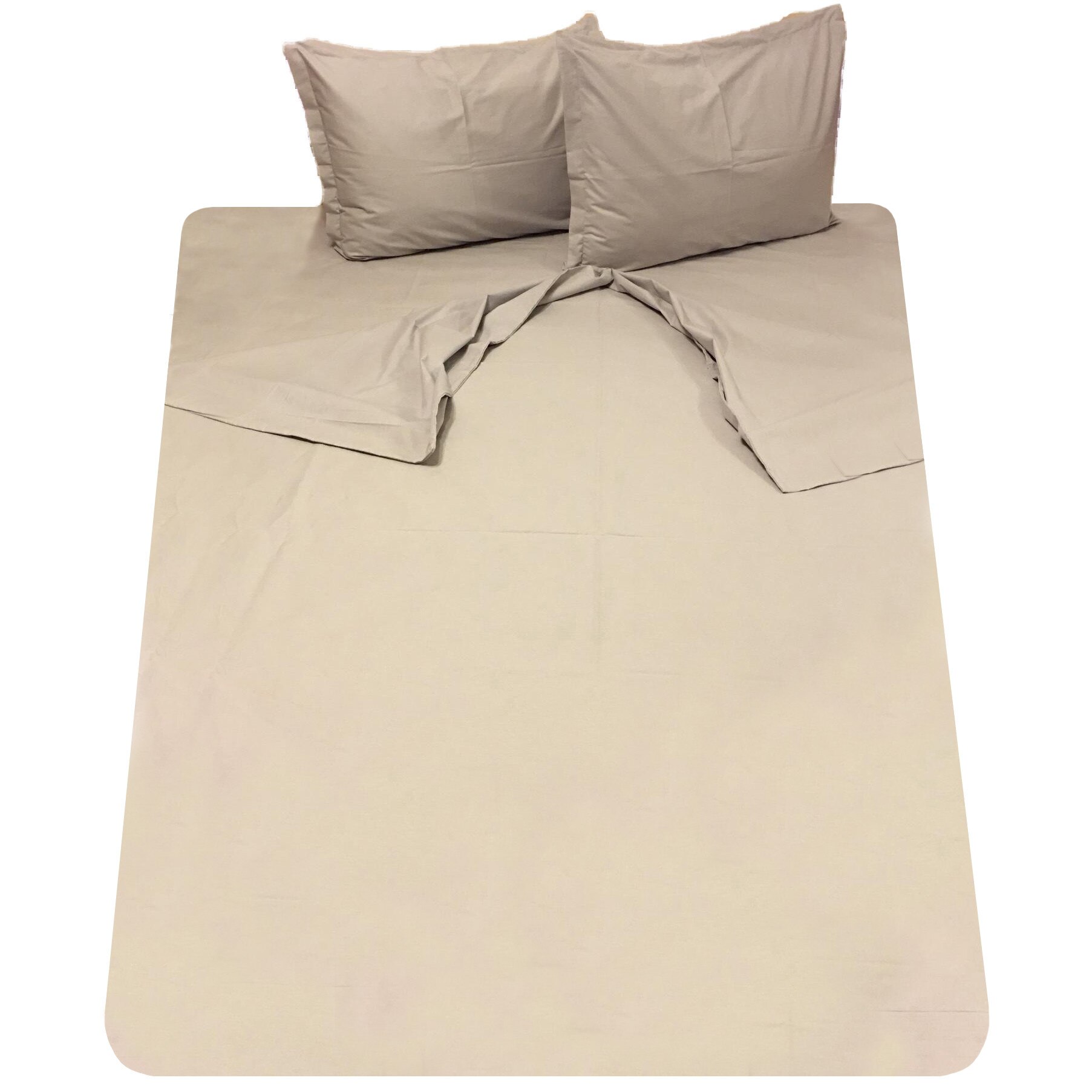 Set lenjerie cu elastic, 4 piese bumbac ranforce, pentru saltea de 1,60m, by Liz Line - L4RE43160