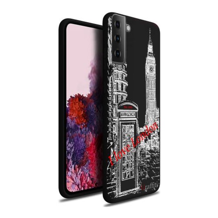 Telefontok Samsung Galaxy S21 Plus - Graffiti No.200 mintás szilikon tok