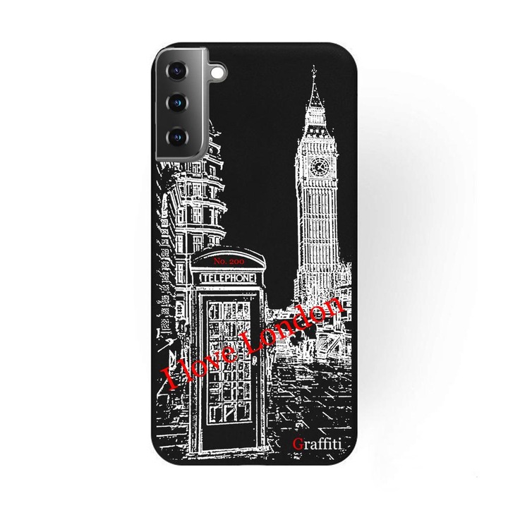 Telefontok Samsung Galaxy S21 - Graffiti No.200 mintás szilikon tok