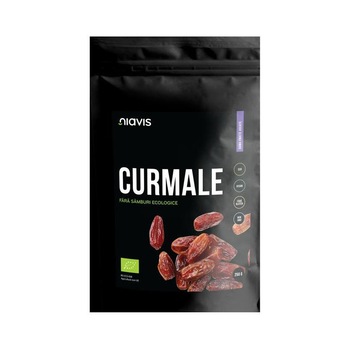 Curmale fara Samburi Bio Niavis 250gr Curmale fara Samburi Bio Niavis 250gr