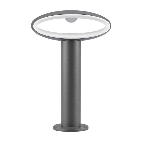 Stalp LED de gradina V-TAC 5154, 9W, 500 lm, lumina calda (3000K), IP54, Aluminiu, 300 mm