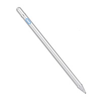 creion premium tech stylus active pen precise lines pentru tableta sau telefon silver imagen 3_0_
0