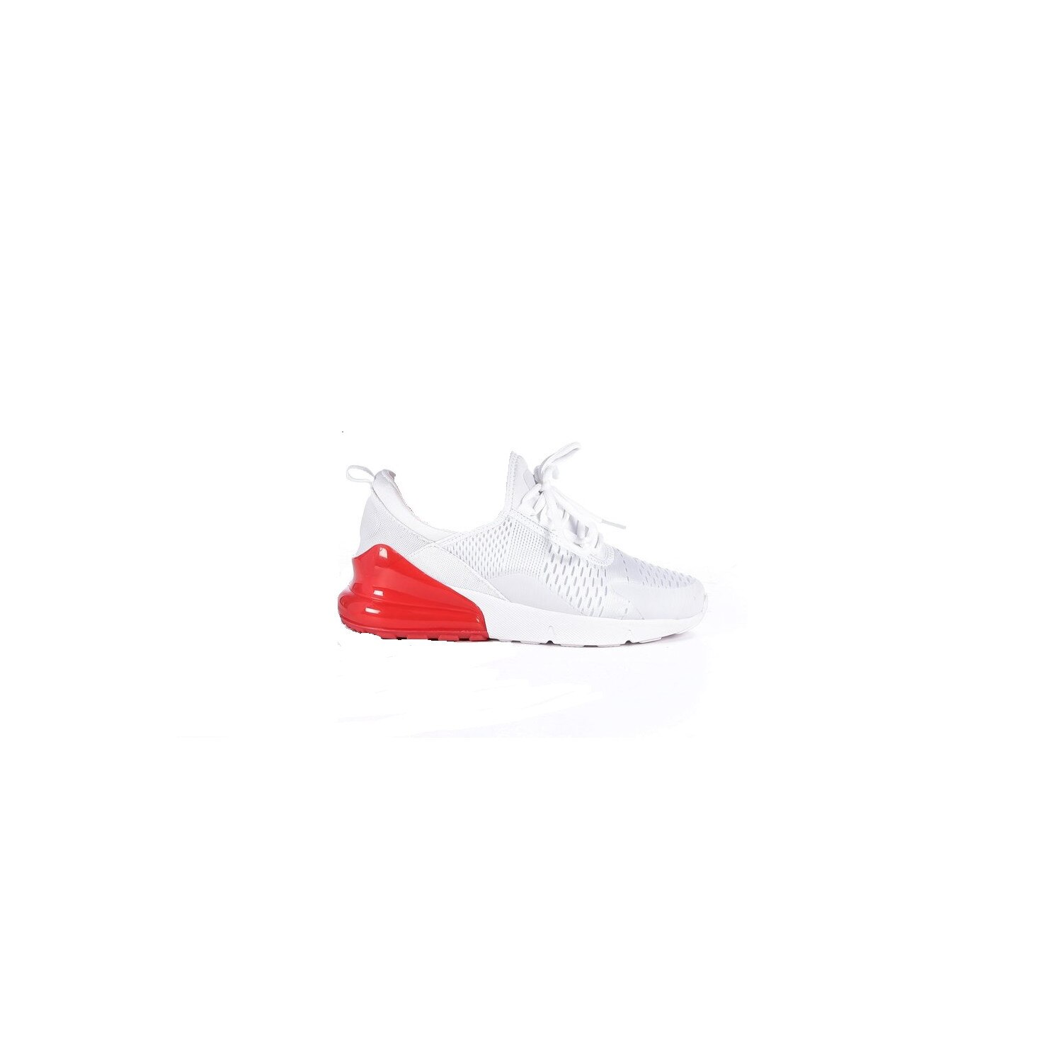 Pantofi sport dama Liova, KB-156, Alb/Rosu
