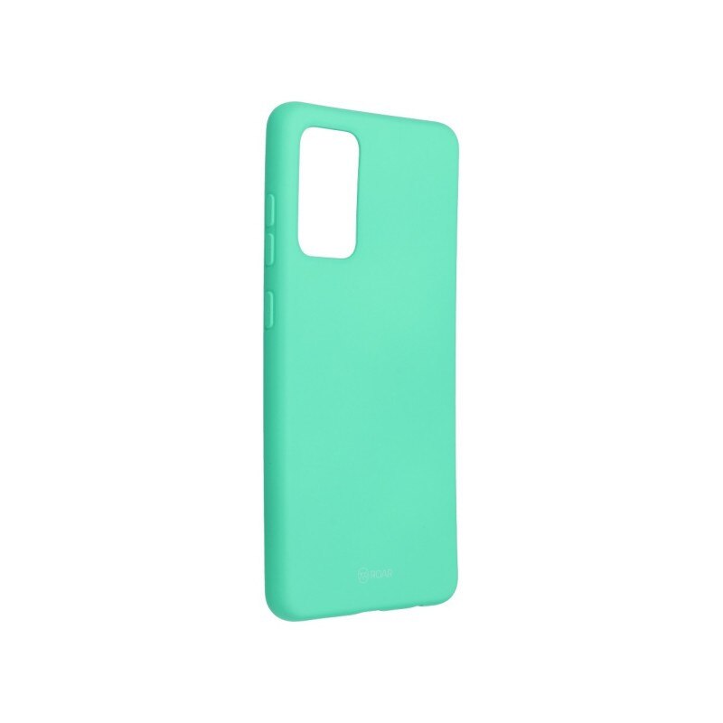 Husa Spate Silicon Roar Jelly Compatibila Cu Samsung Galaxy A72 5g, Verde Menta