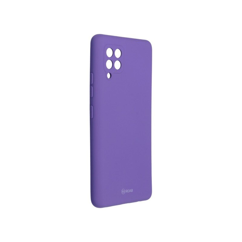 Husa Spate Silicon Roar Jelly Compatibila Cu Samsung Galaxy A42 5g, Mov