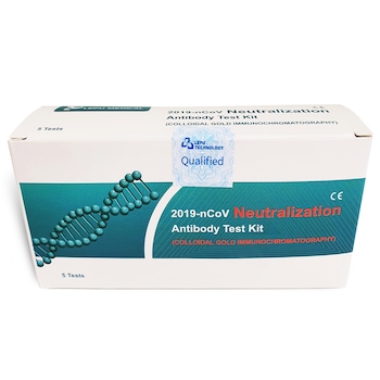 Set 5 teste rapide Anticorpi Neutralizanti (dupa vaccinare) COVID-19 Lepu Medical pentru uz profesional Set 5 teste rapide Anticorpi Neutralizanti (dupa vaccinare) COVID-19 Lepu Medical pentru uz profesional