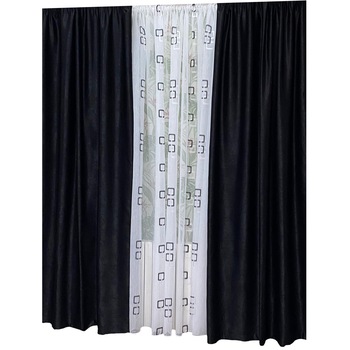 Set doua draperii 140X245cm si perdea 300X245cm by Liz Line-SDP74 Set doua draperii 140X245cm si perdea 300X245cm by Liz Line-SDP74